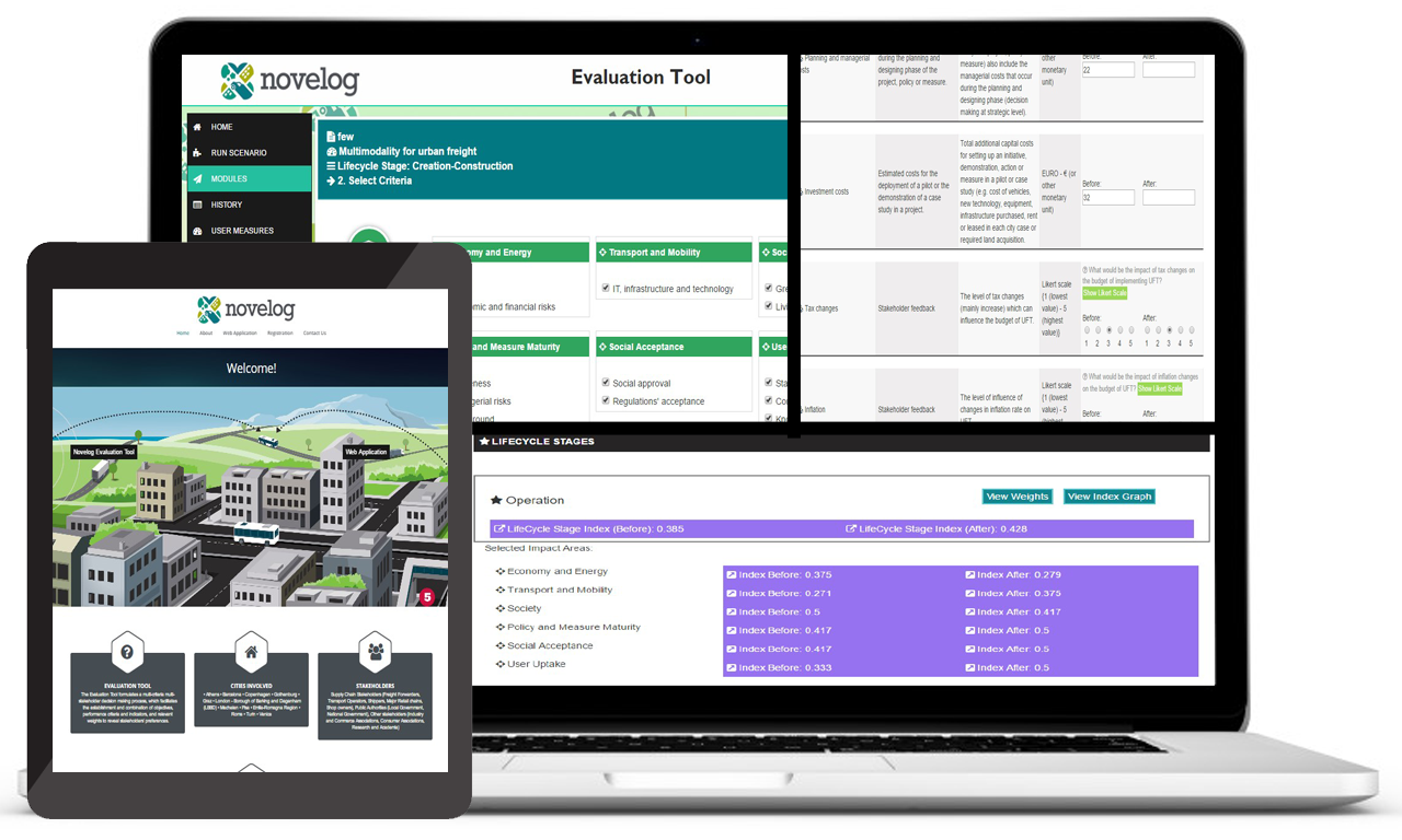 EVALOG - Integrated assessment framework for UFT solutions